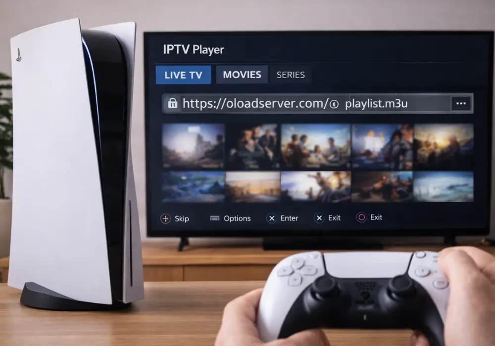 iptv on ps5